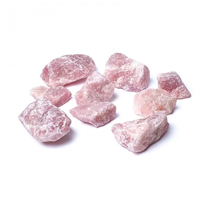 Ροζ Χαλαζίας ακατέργαστος - Rose Quartz 250gr Ακατέργαστοι λίθοι